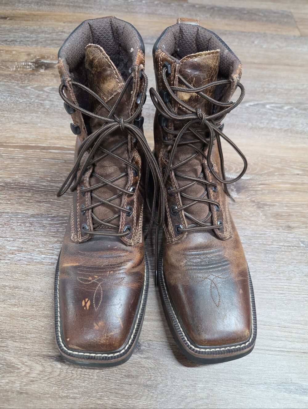 Justin Work Boots Style WK681 Size Mens 8D